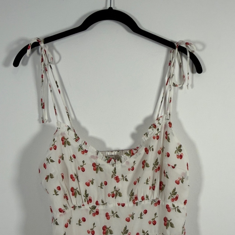 NWOT Abercrombie & Fitch Cherry Mini Dress - Picture 6 of 10